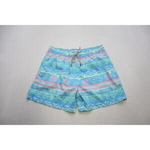 Maamgic Swim Trunks Tribal Southwestern Lined Surf‎ Swim Athketic Mens Size XL